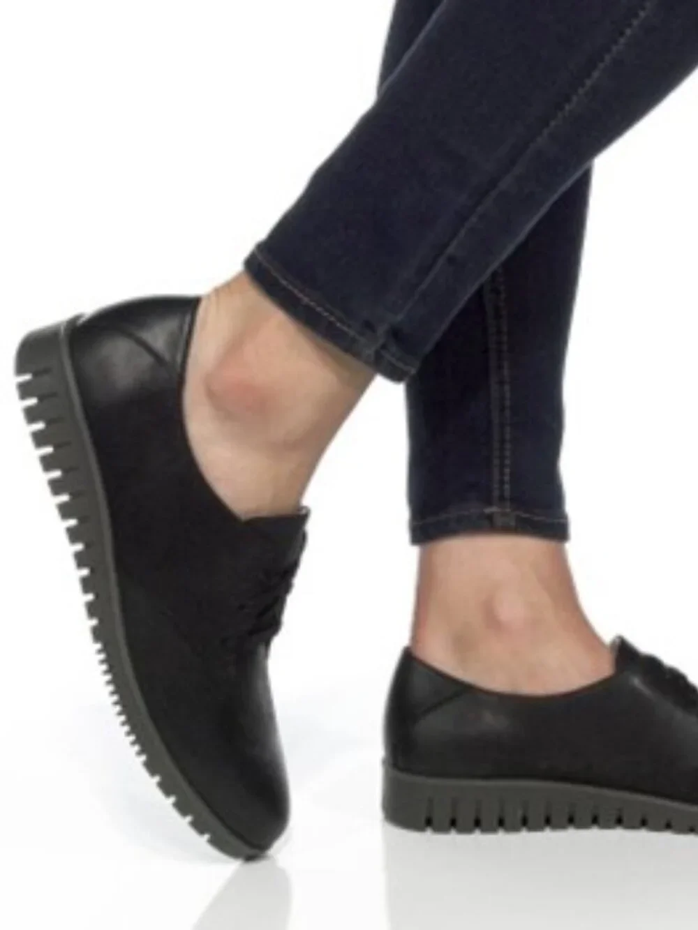 Dansko Libbie Loafer Oxford Leather Lace Up Flats Black Size 37 US 6.5 - 7 NEW